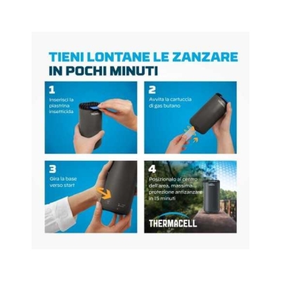 Thermacell Mini Halo è il migliore scudo anti zanzare per ambienti esterni.